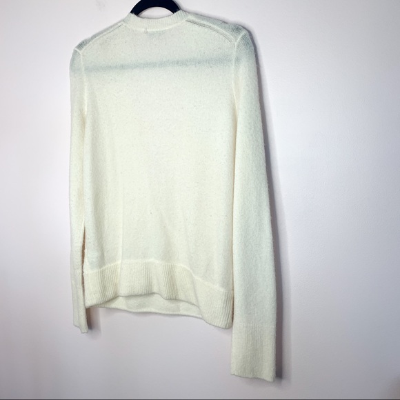 NWOT MadeWell Cream Wrap Pull Over Sweater Small - Picture 4 of 6